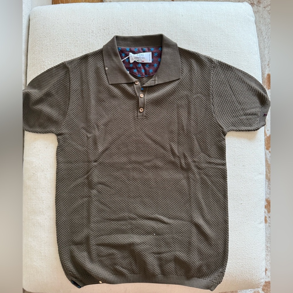 Knit cotton men’s shirt